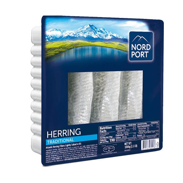 Herring Fillet Traditional – 35.27 oz (1000gr)